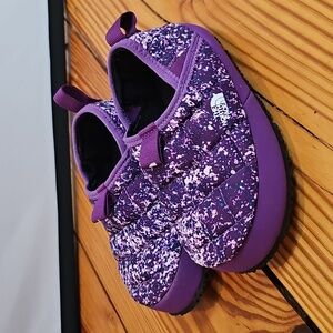 The North Face Thermoball Traction Mule II, Purple Kid's Shoes/Slippers, Size 11